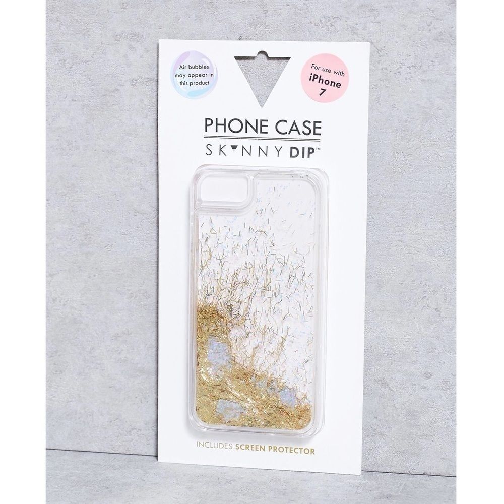 Skinnydip London Gold/Silver Crown iPhone Case